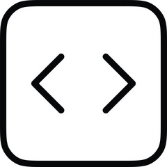 Obraz premium Vector art of code icon representing programming and development