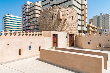 Sharjah Fort in Sharjah, UAE. It is known as Al Hisn.