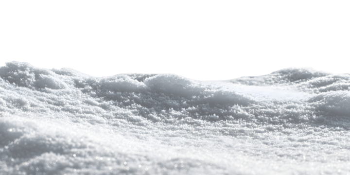 Sparkling fresh snow drifts with gentle undulations, perfect for winter scenes and holiday designs