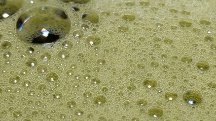 Matcha Foam Macro Series