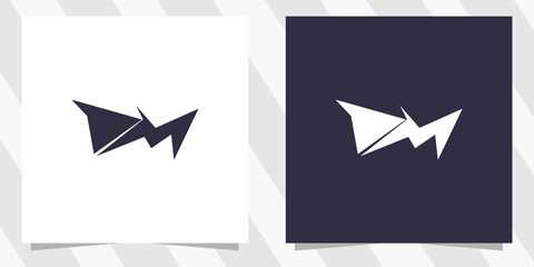 letter dm md logo design