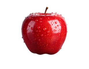 艶やかなリンゴ｜背景なし・透過PNG