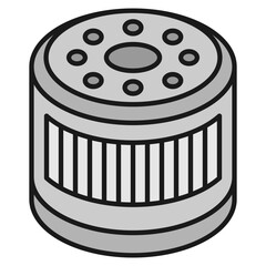 Oil Filter Icon