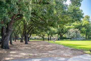 Orlando, Florida Lake Eola downtown