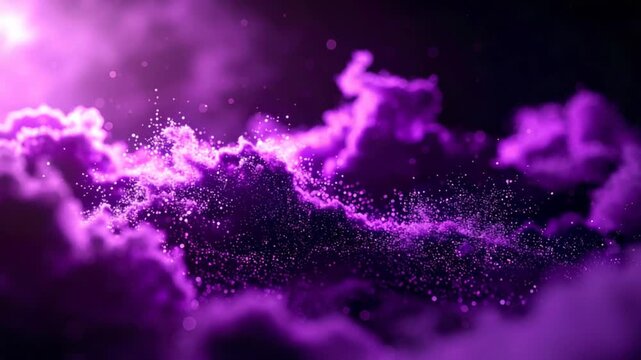 Purple abstract cloud background