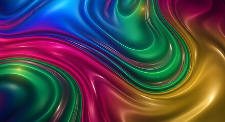 Modern Smooth Swirl Texture Abstract Colorful Background Design Element