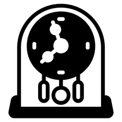 Mechanical clock icon