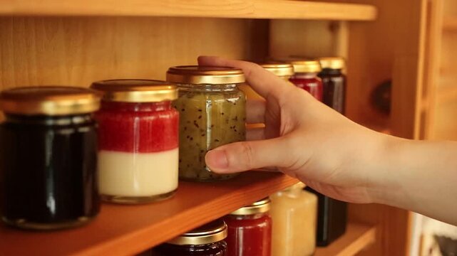 Jam and cupboard,2