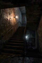 old abandoned tunnel