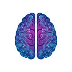 Intricate digital brain illustration symbolizing artificial intelligence, cognitive processes, and advanced technological thought