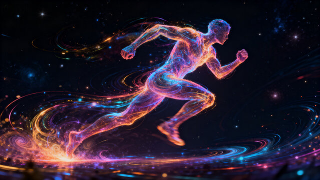 Abstract concept - kinetic energy