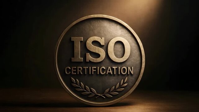 ISO quality badge