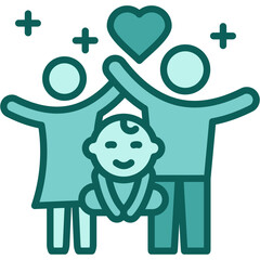 Parenting Joy solid icon