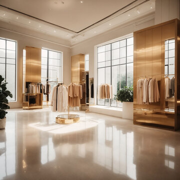 batch 015 09 high end fashion store interior reflective floor w 3