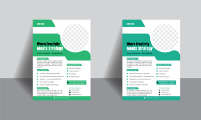 Corporate Flyer Design Template.