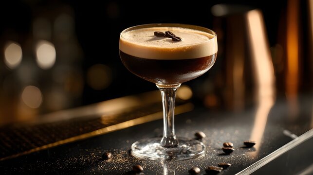 Espresso Martini Recipe: Bold Vodka Coffee Cocktail with Silky Crema - Powered by Adobe
