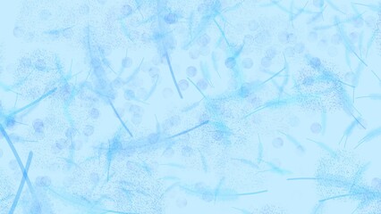 Light Blue Handmade Fiber Paper Texture Background.