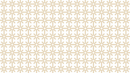 Fototapeta premium Geometric stripes star grid effect pattern tile for wallpaper design.
