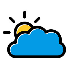 sunny weather icon