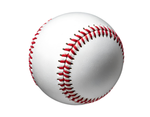 baseball ball isolated on white background