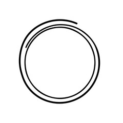 Simple, Elegant, Circular Outline Design