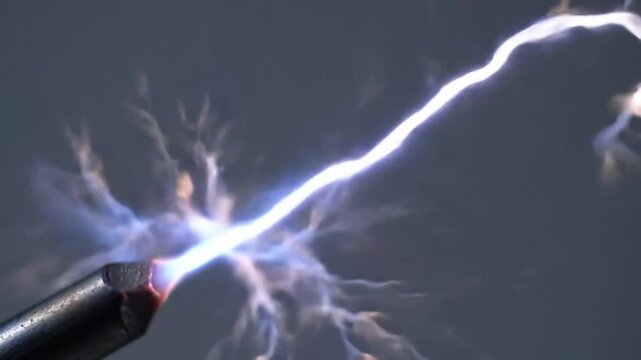 High Voltage Plasma Discharge Experiment Demonstration in Laboratory Setting.
