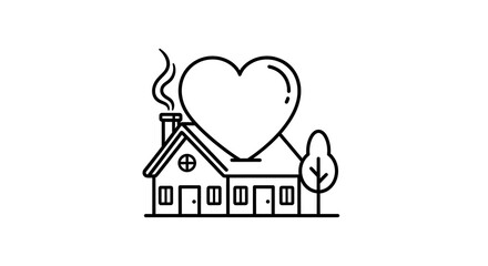 family house icon