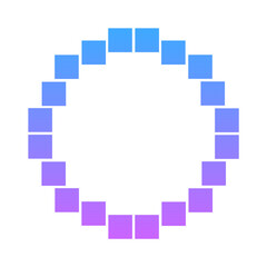 Retro 80s-90s geometric shapes minimal design element.