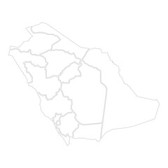 map of Saudi Arabia