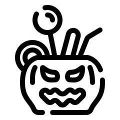 Trick or treat icon