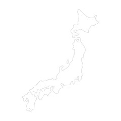 map of japan