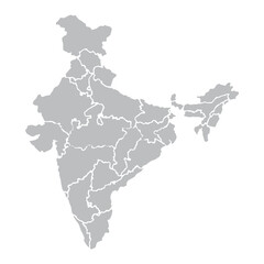 map of india