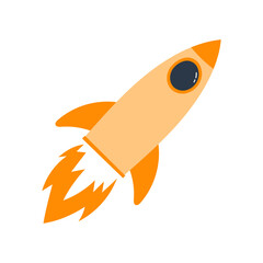 Illustration of Rocket Launching
