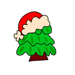 Bright Tropical Holiday Celebration Tree