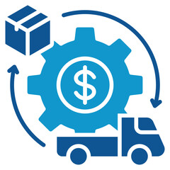Supply Chain Management Icon