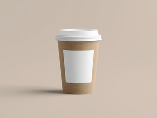 Paper Coffee Cup Mockup