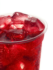 Cup with Red Soda created with Generative AI Technology, ai, generative
