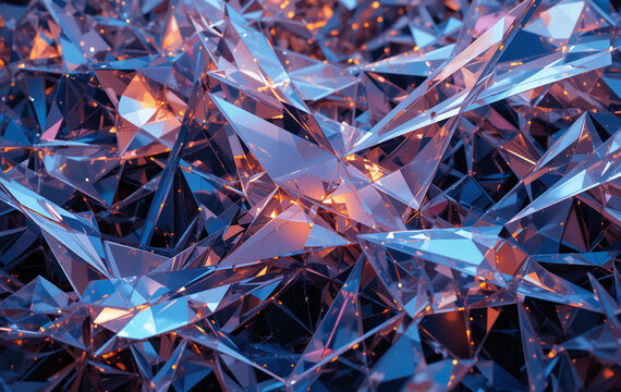 Crystal Texture Background Image, Light, Lighting, Transparent, Banner Advertising Poster