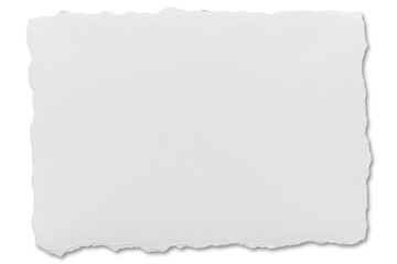 Obraz premium Torn peace of paper on background. ripped white paper sheets png isolated on transparent background.