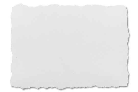 Torn peace of paper on background.  ripped white paper sheets png isolated on transparent background.