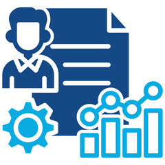 Accountability System glyph color icon