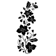 Blooming Hibiscus Flower Set