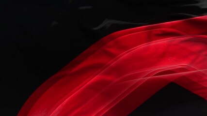 red fabric motion video, black background animation, flowing red cloth video, red silk animation, elegant fabric motion video, abstract red fabric loop, luxury cloth animation,red textile motion video