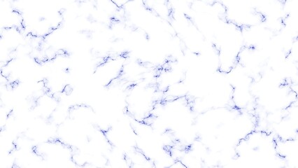 Naklejka premium White marble texture with blue veins isolated on white background