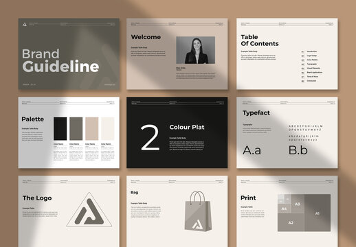 Brand Guidelines Identity Brochure
