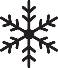 Obraz premium Snowflake Icon