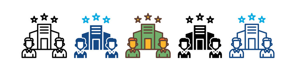 Corporate Values multiple icon