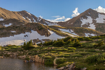Silver King Lakes near Granite Colorado