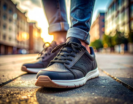 Urban Footsteps: A Ground-Level View of City Life - Powered by Adobe