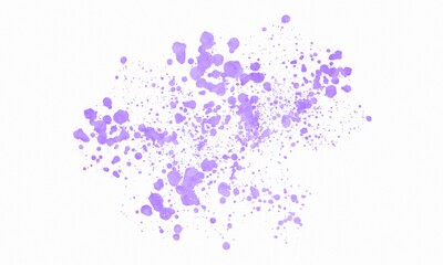 Abstract Blue Vebrant Paint Splatter Watercolor Texture Background